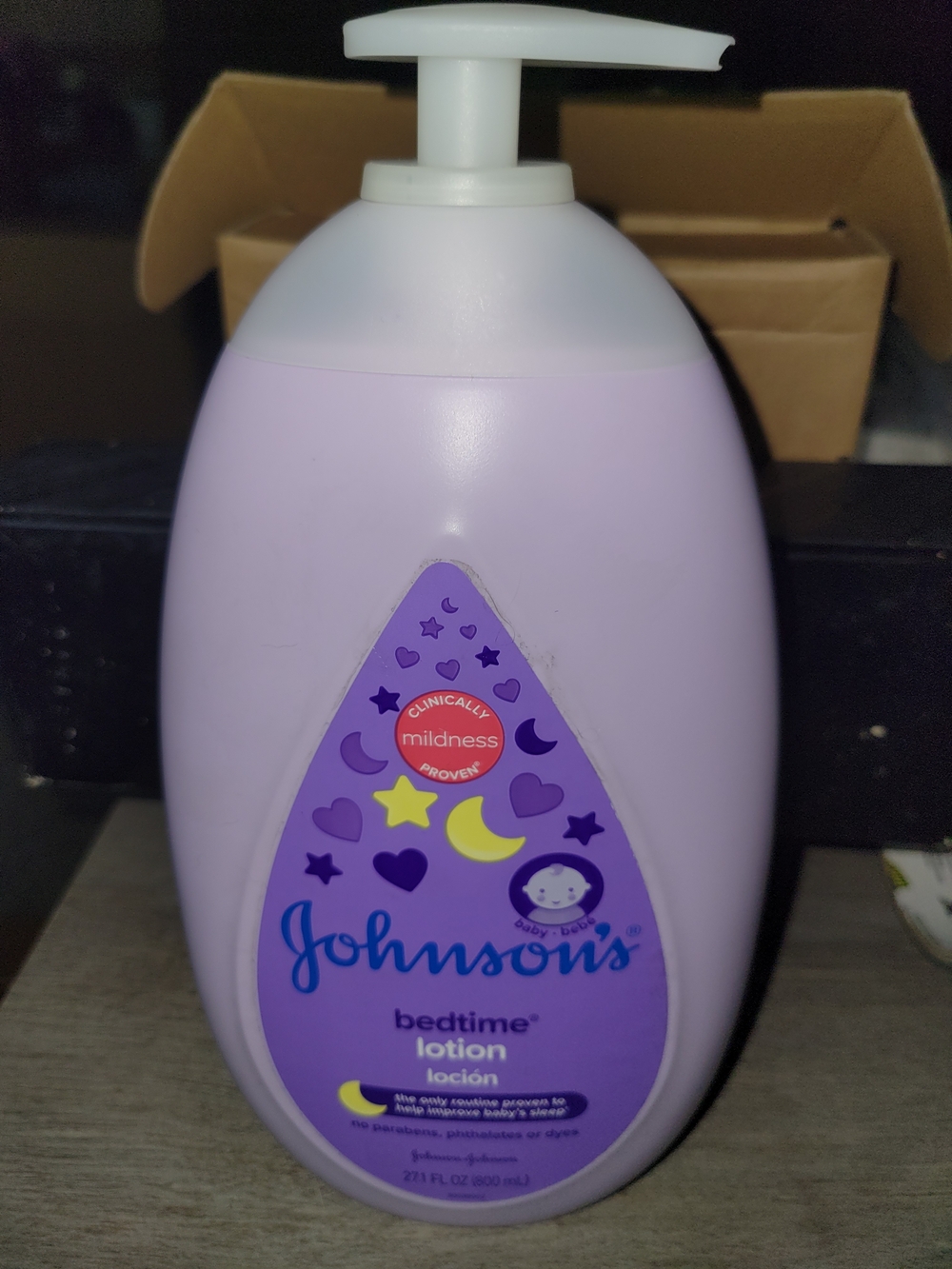 NEW Bedtime Lotion - Lavender Nighttime Moisturizer- 27.1 Ounces